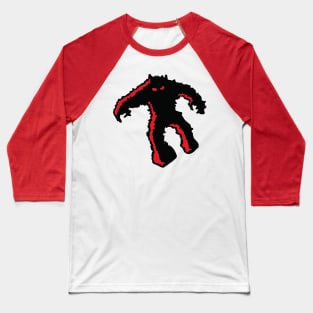 Space Invader Alien Baseball T-Shirt